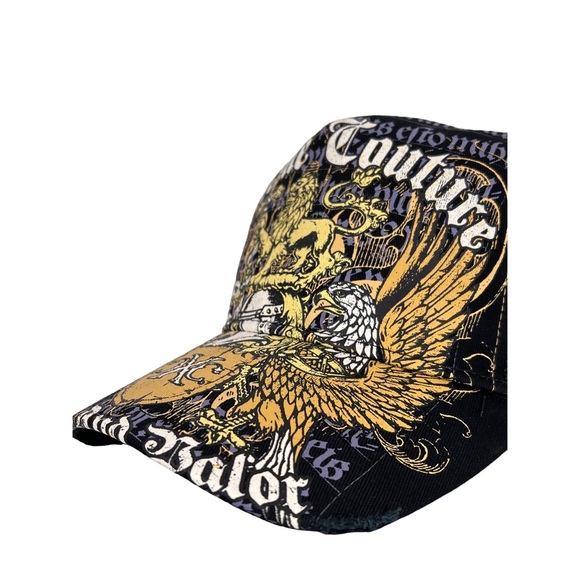 Xtreme Couture By Affliction Men's Trucker Hat Truth Style Biker Tattoos - Picture 6 of 6
